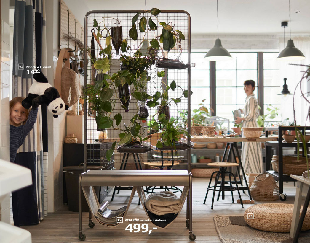 Kuchnia w stylu EKO. Aranżacja wnętrza w katalogu IKEA 2019