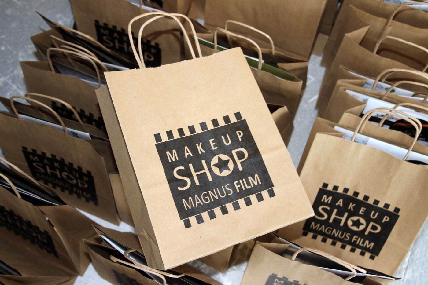 Materiały propocyjne - projekt torebki dla Klientów sklepu